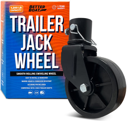 Trailer Jack Wheel Replacement