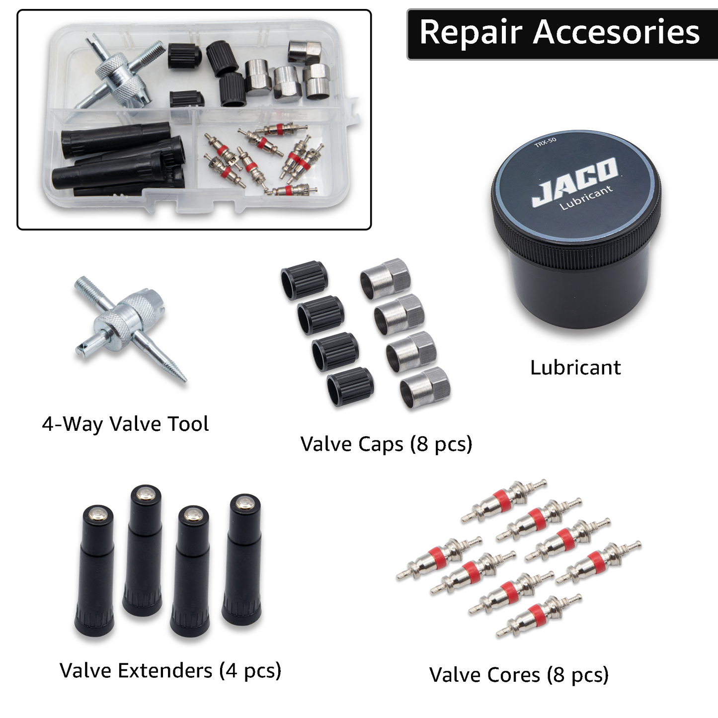 TRX-50 Heavy Duty Tire Repair Kit (50 pcs)