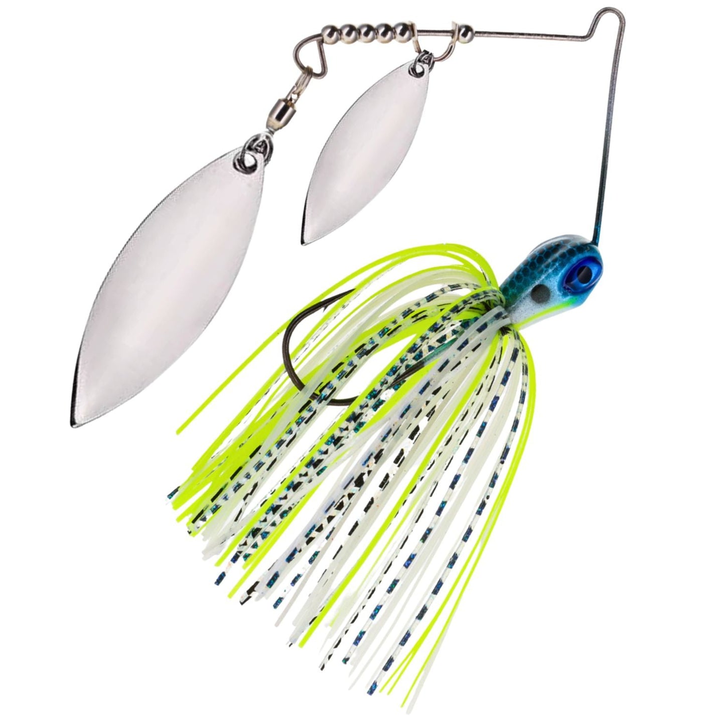 Reaction Tackle Tungsten Spinnerbaits – 2-Pack, Double Willow Blade