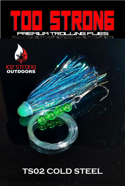 Too Strong Premium Trolling Flies - Fully Rigged