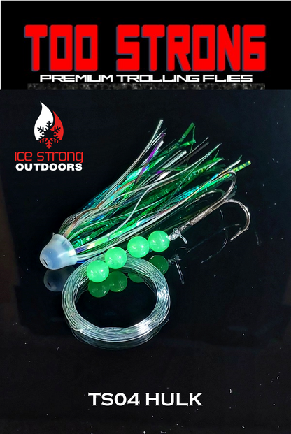 Too Strong Premium Trolling Flies - Fully Rigged