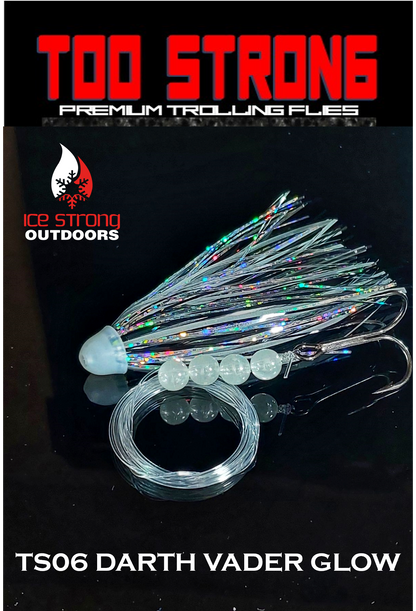 Too Strong Premium Trolling Flies - Fully Rigged