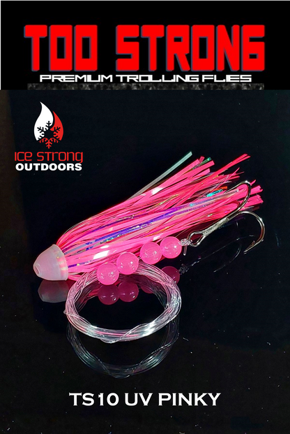 Too Strong Premium Trolling Flies - Fully Rigged