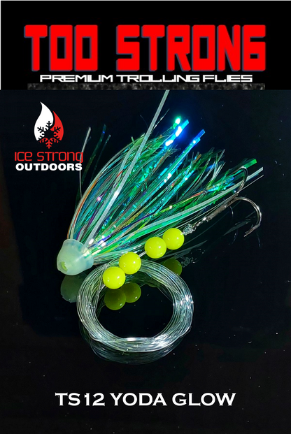 Too Strong Premium Trolling Flies - Fully Rigged