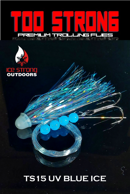 Too Strong Premium Trolling Flies - Fully Rigged