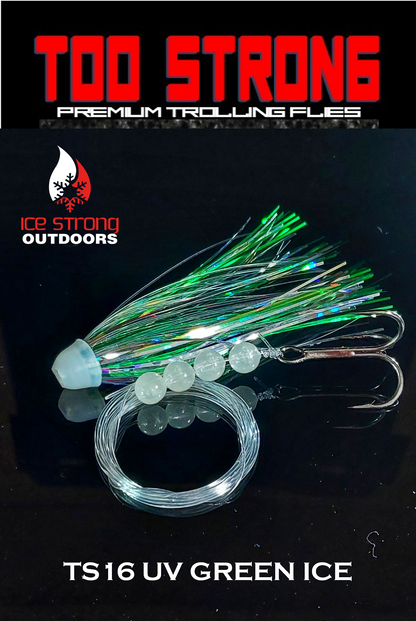 Too Strong Premium Trolling Flies - Fully Rigged