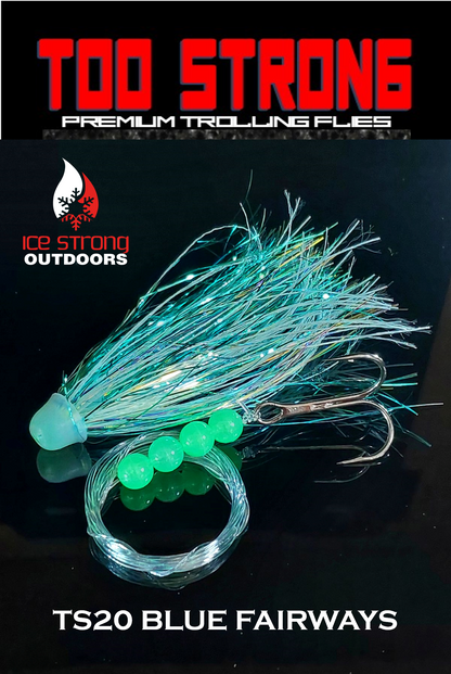 Too Strong Premium Trolling Flies - Fully Rigged