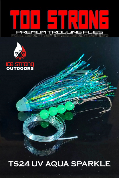 Too Strong Premium Trolling Flies - Fully Rigged