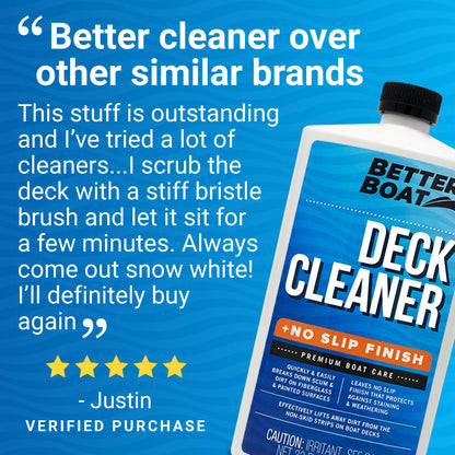 No Slip Boat Deck Cleaner