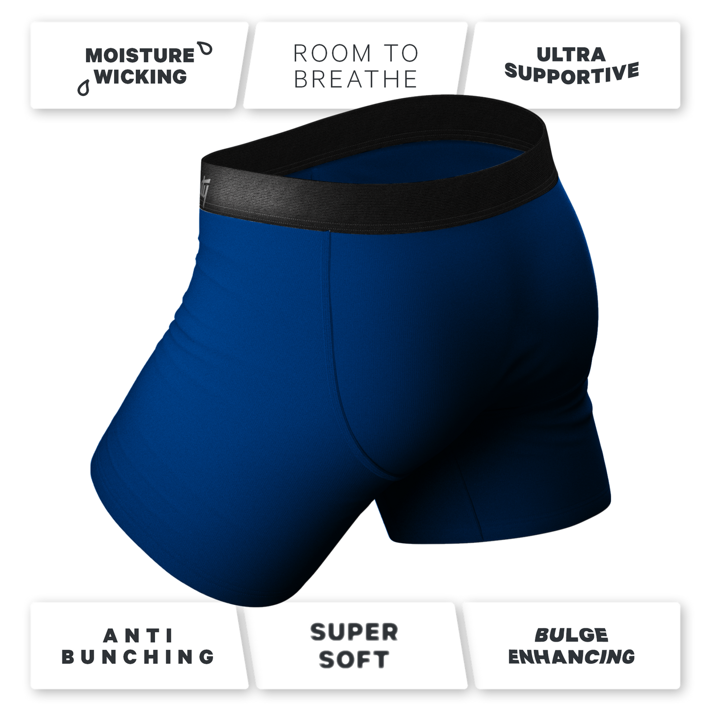 The 3 Legged Race | Solid Ball Hammock® Boxer Brief 3 Pack