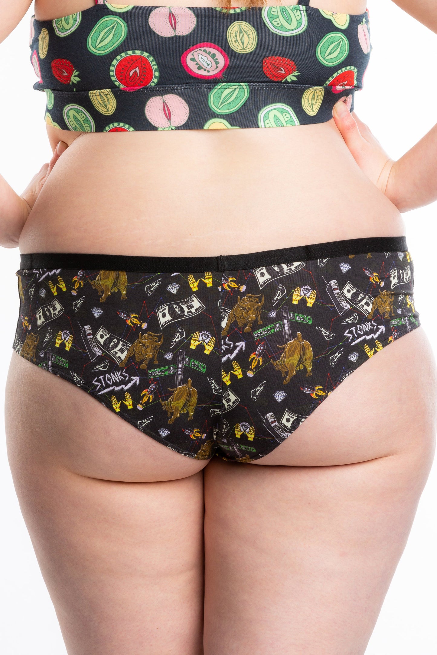 The Ball Street Bets | Wall Street Modal Cheeky Underwear