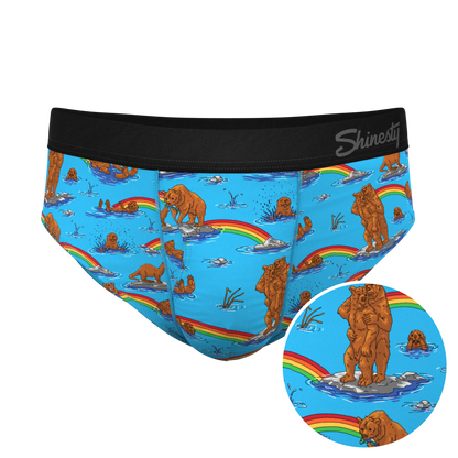 The Bear | Bear and Otter Rainbow Ball Hammock® Pouch Underwear Briefs