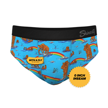 The Bear | Bear and Otter Rainbow Ball Hammock® Pouch Underwear Briefs