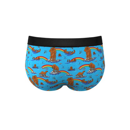 The Bear | Bear and Otter Rainbow Ball Hammock® Pouch Underwear Briefs