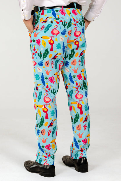 The Birds Of Paradise | Tropical Bird Suit Pants