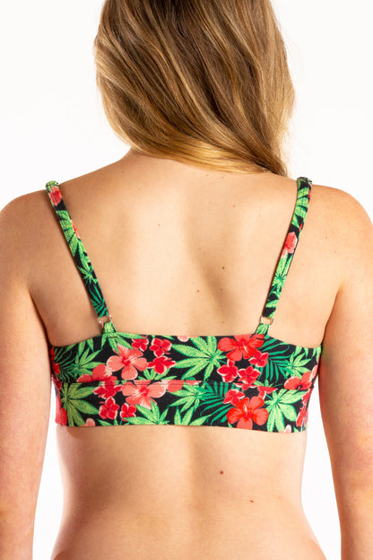 The Bongstera | Tropical Weed Bralette