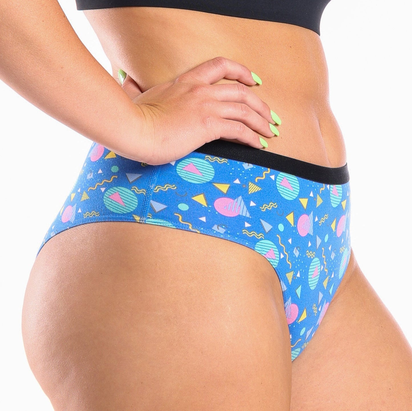 The Bus Stop | Retro Shapes Cheeky Underwear