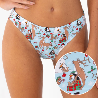 The Christmas Key Party | Christmas Characters Modal Bikini Underwear