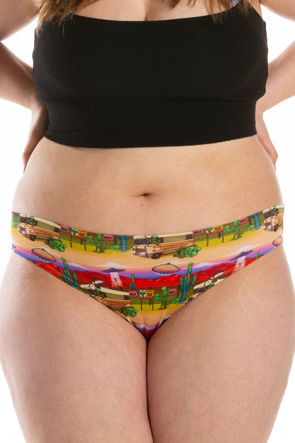 The Close Encounter | Alien Modal Bikini Underwear