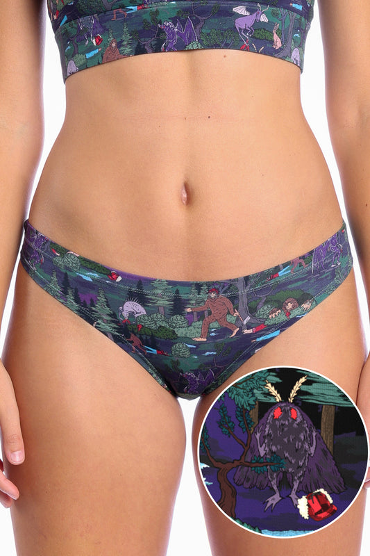 The Cryptids | Spooky Modal Bikini Underwear