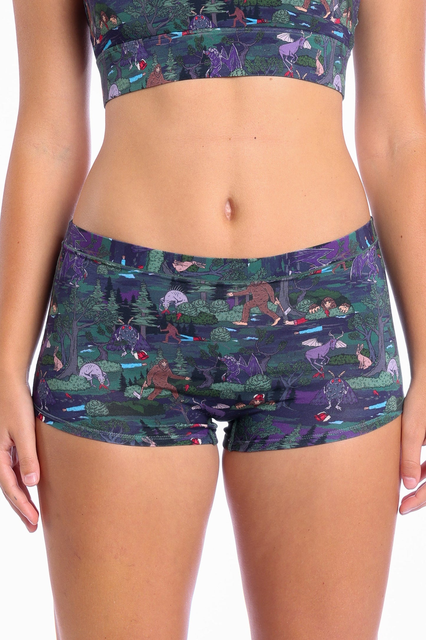 The Cryptids | Spooky Modal Boyshort Underwear