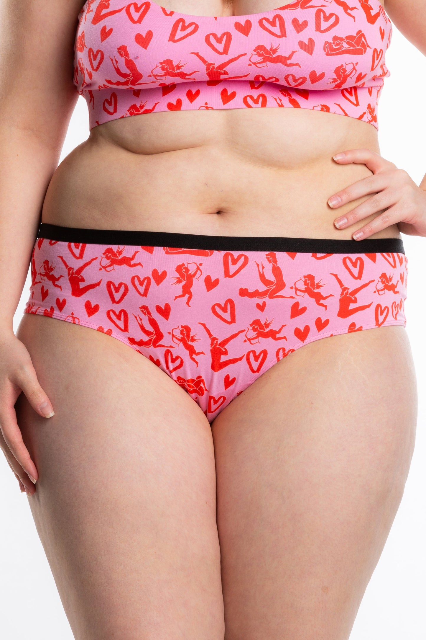 The Cupid Shuffle | Glow in the Dark Valentines Day Cheeky Underwear