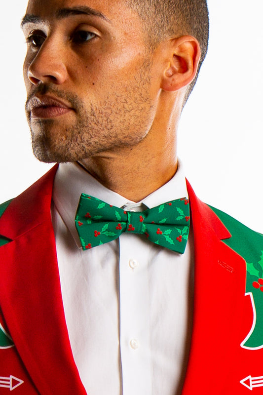 The Devout Desperado | Western Ugly Christmas Bow Tie