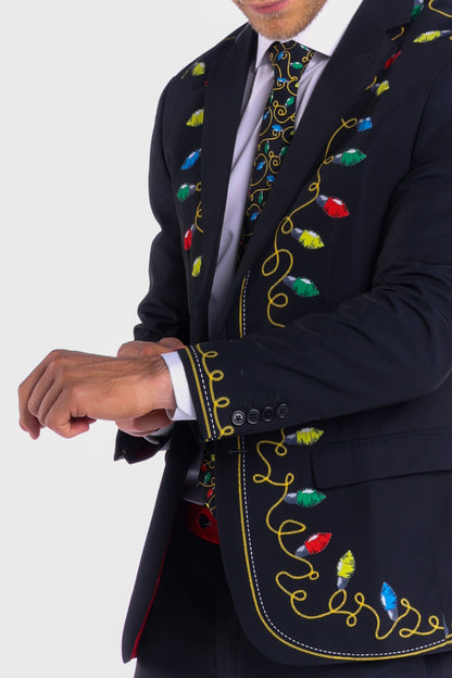 The Duke of December | Christmas Lights Ugly Christmas Suit