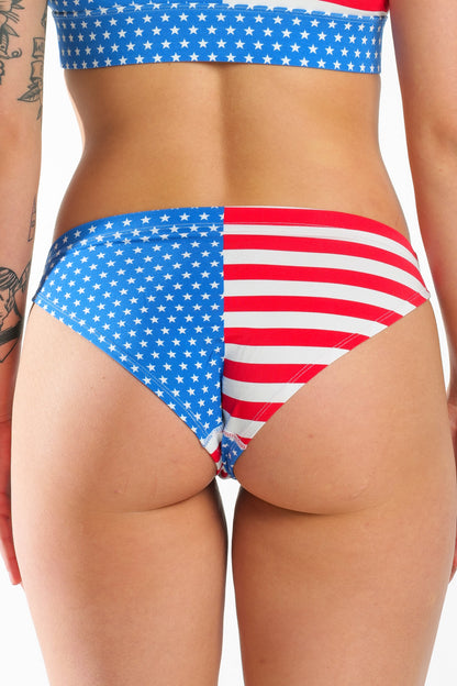 The Ellis Island | USA Flag Modal Bikini Underwear