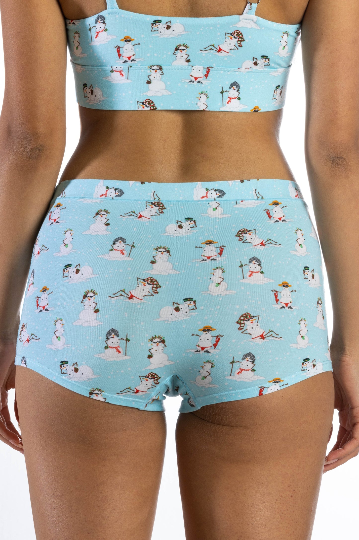 The Frosty Mistress | Snow Women Modal Boyshort Underwear