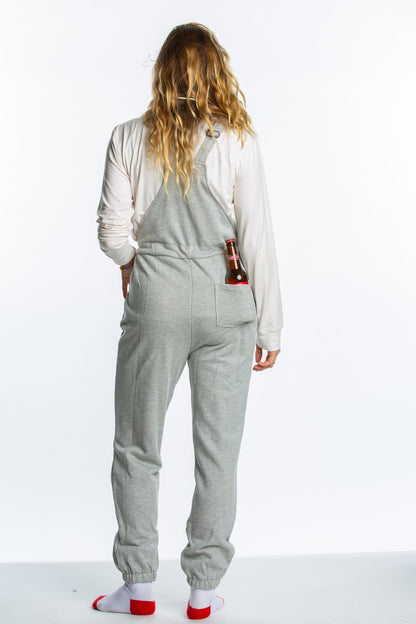 The Groutfit | Womens Grey Pajamaralls® with Front Pocket