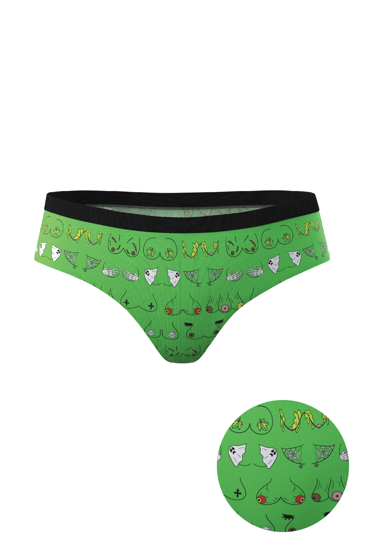 The Haunted Honkers | Halloween Bust Cheeky Underwear