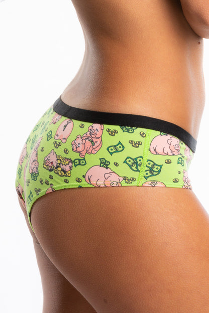 The Hog Heaven | Piggy Bank Cheeky Underwear