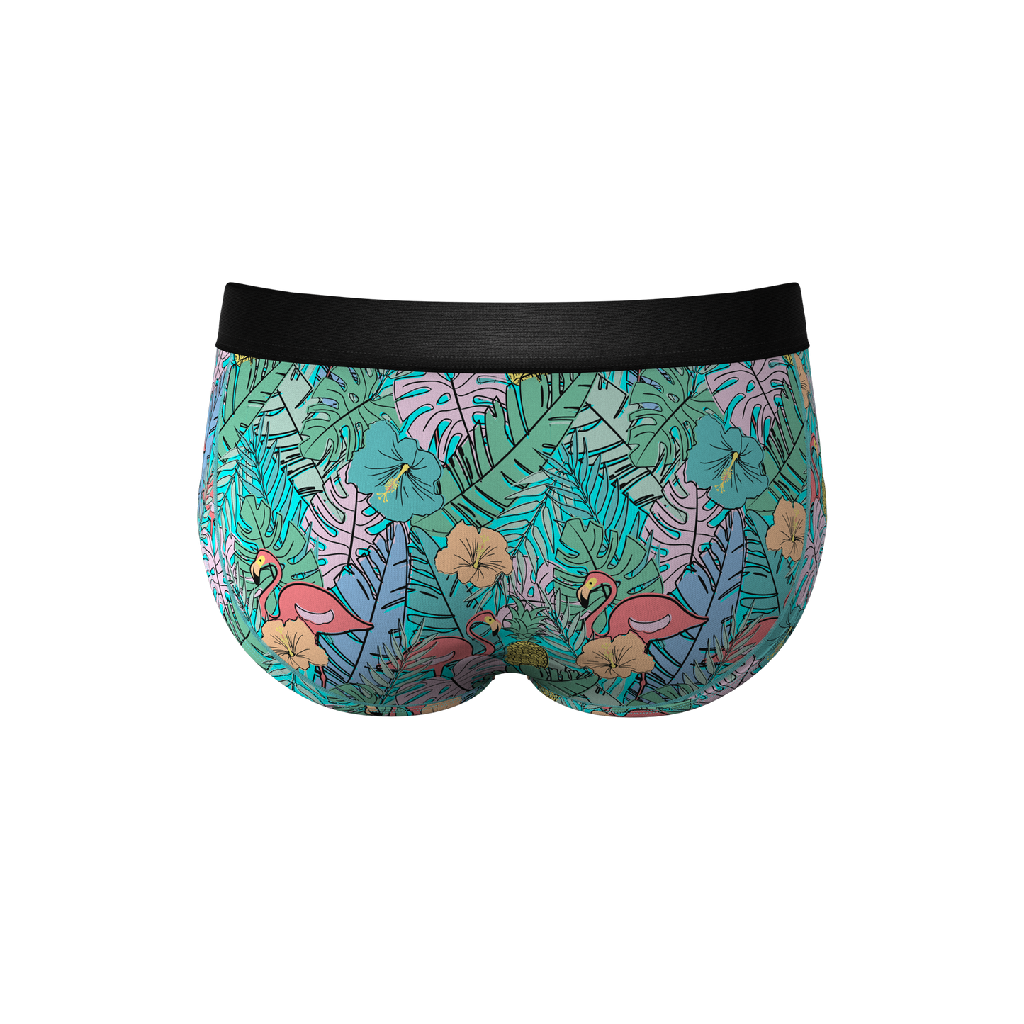 The Hot Tropic | Tropical Flamingo Ball Hammock® Underwear Briefs