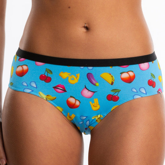 The Innuendo | Emoji Cheeky Underwear