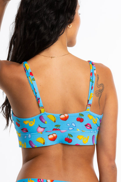 The Innuendo | Emoji Bralette