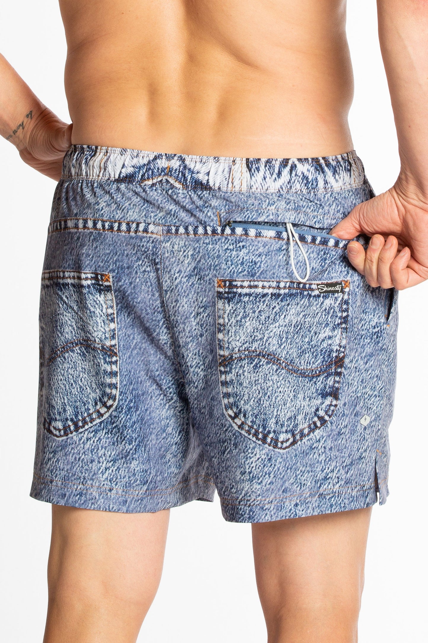 The Jacksonville Jort | Denim Ball Hammock® Pouch 5" Swim Trunks