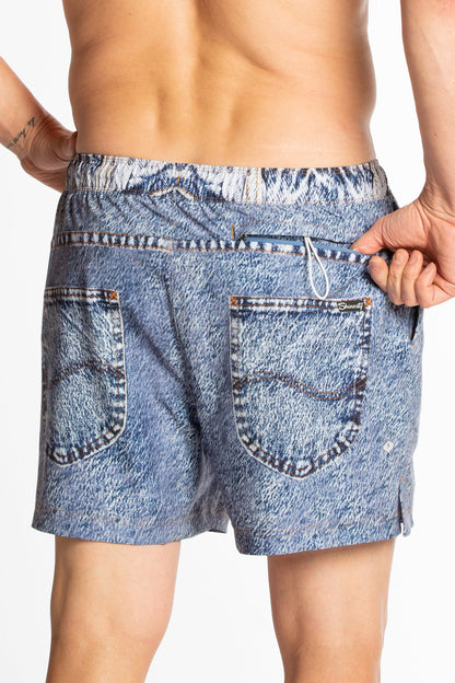 The Jacksonville Jort | Denim Ball Hammock® Pouch 5" Swim Trunks