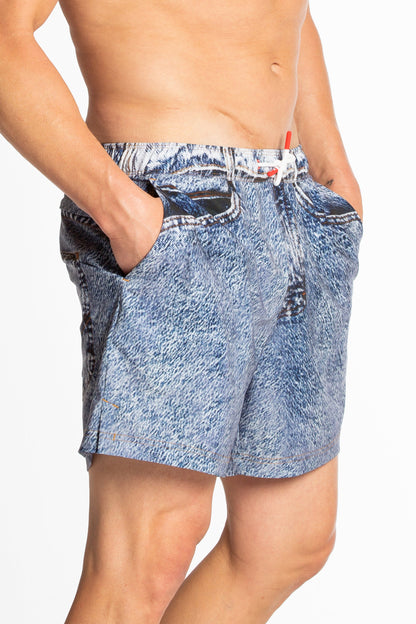 The Jacksonville Jort | Denim Ball Hammock® Pouch 5" Swim Trunks