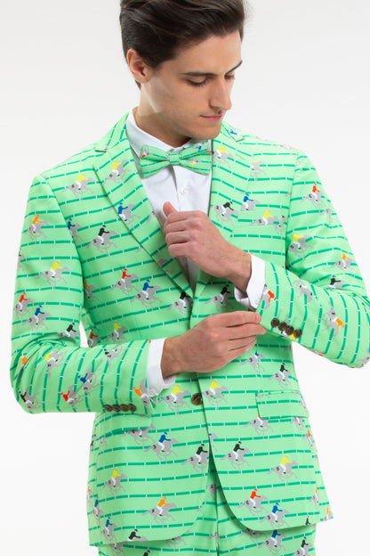 The Louisville | Derby Horse Racing Stripe Suit