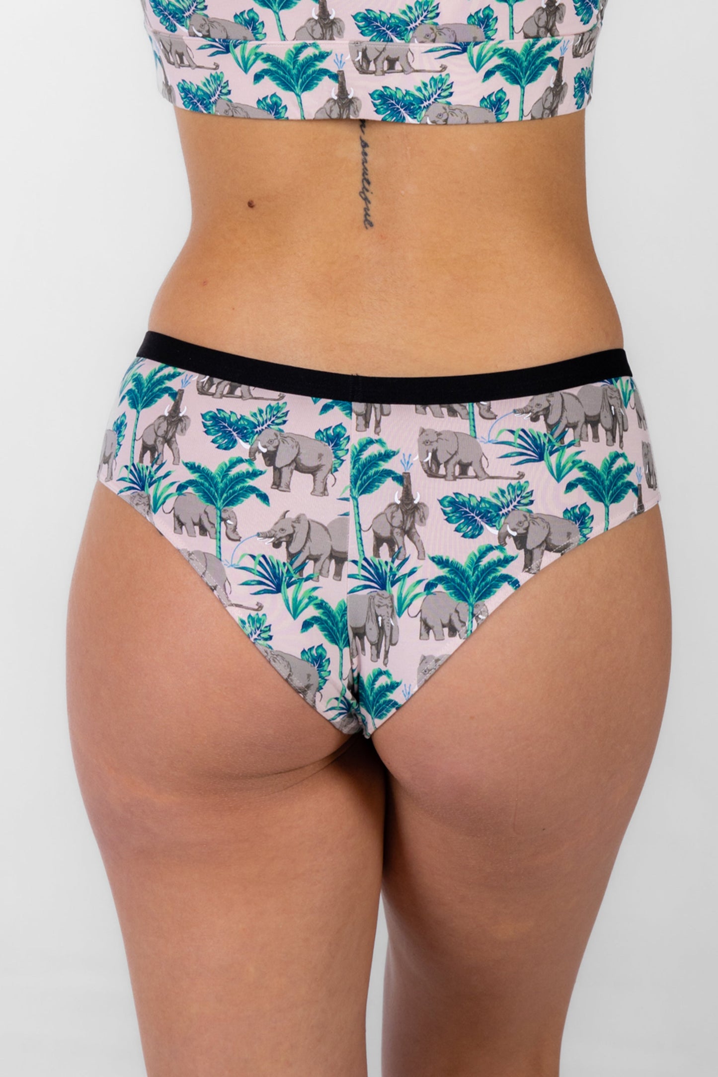 The Maximus | Tropical Elephants Cheeky Underwear