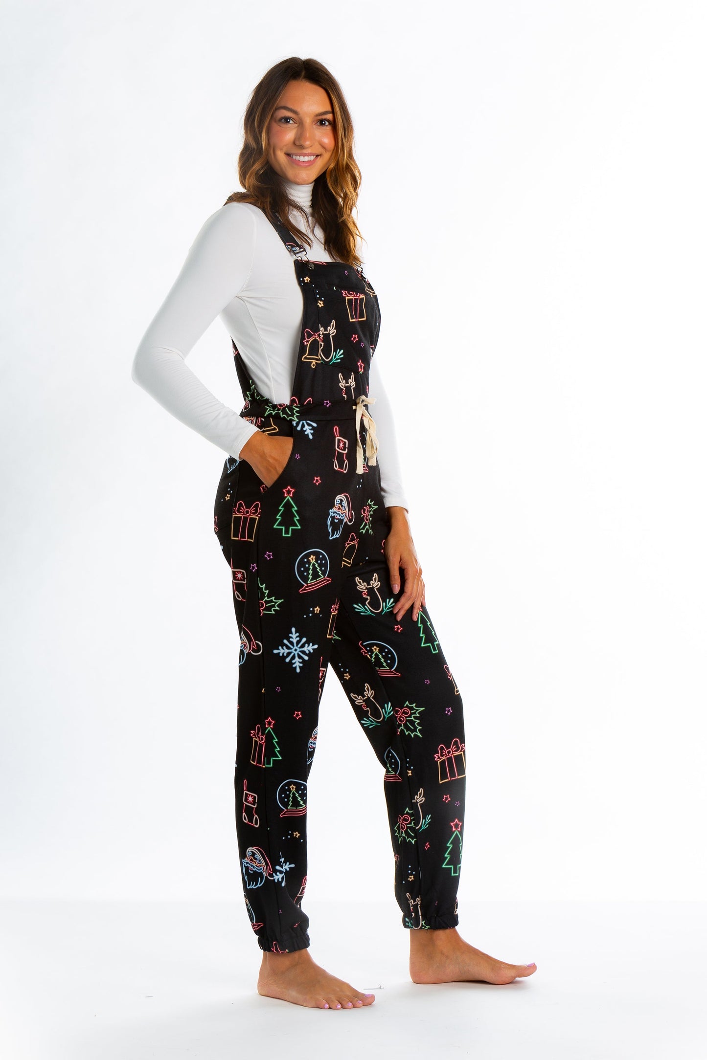 The Naughty Neon Noel | Womens Christmas Icon Pajamaralls®