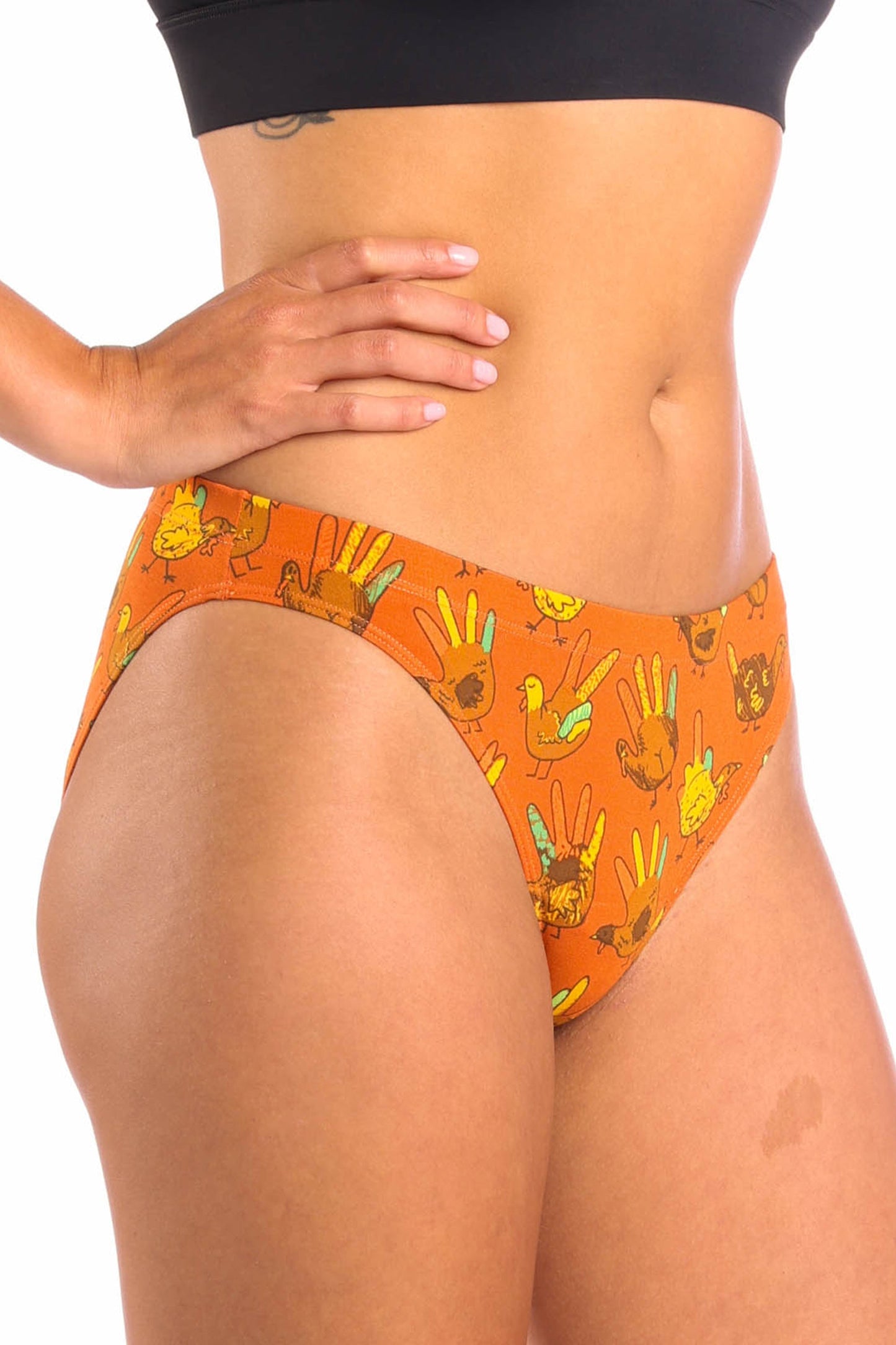 The Party Fowl | Thanksgiving Turkey Modal Bikini Underwear