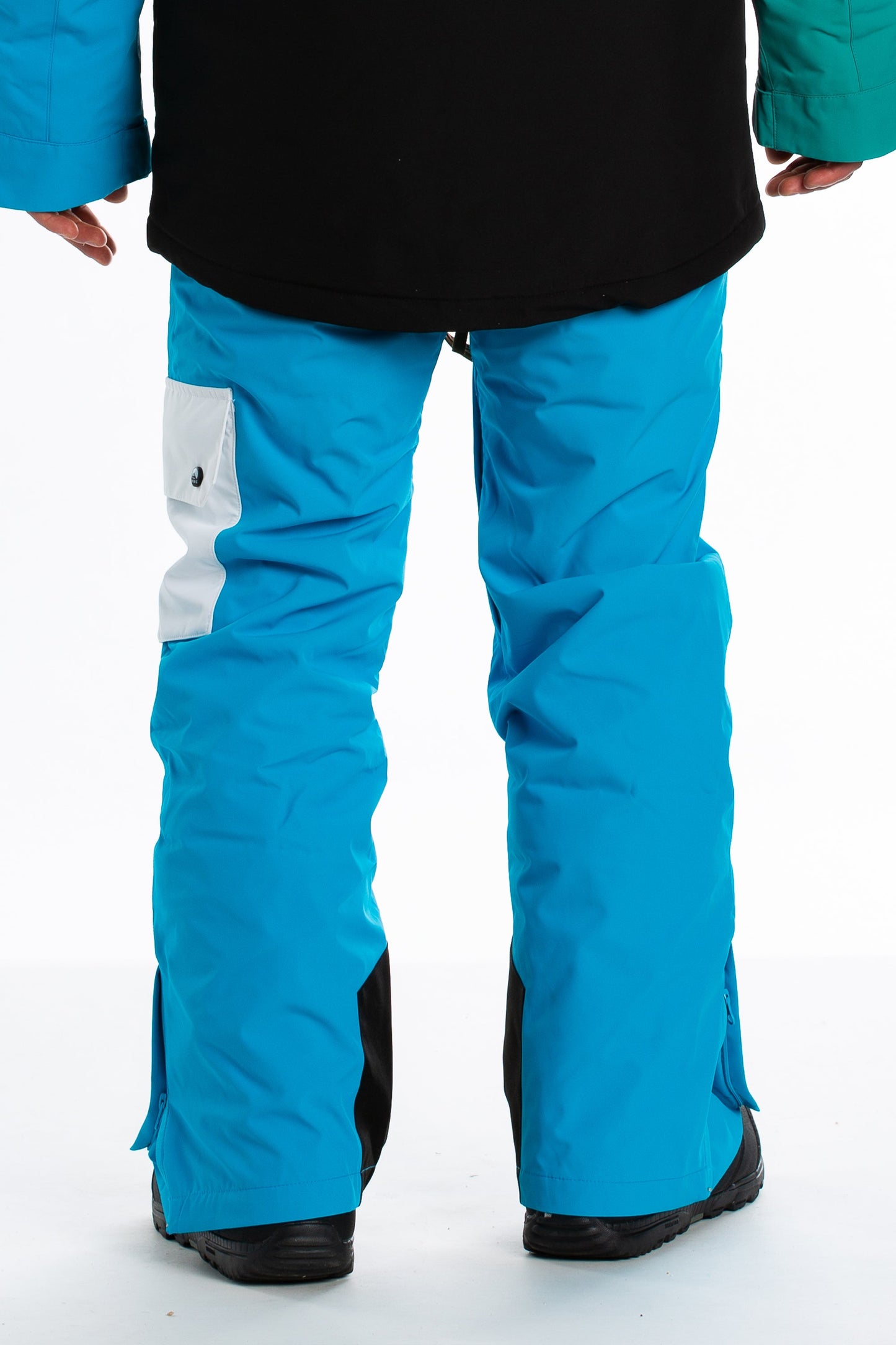 The Pond Skimmer | Bright Blue Retro Ski Pants