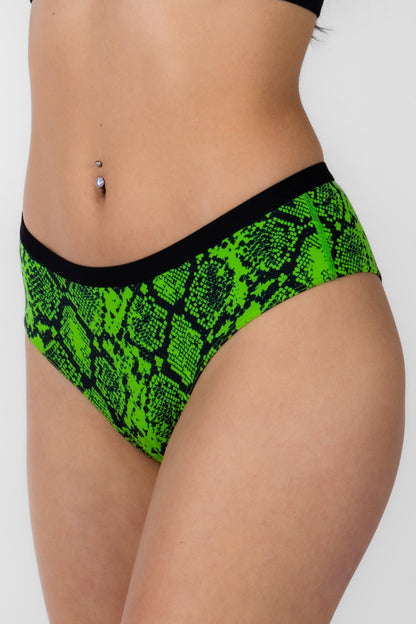 The Queen Cobra | Snakeskin Cheeky Underwear