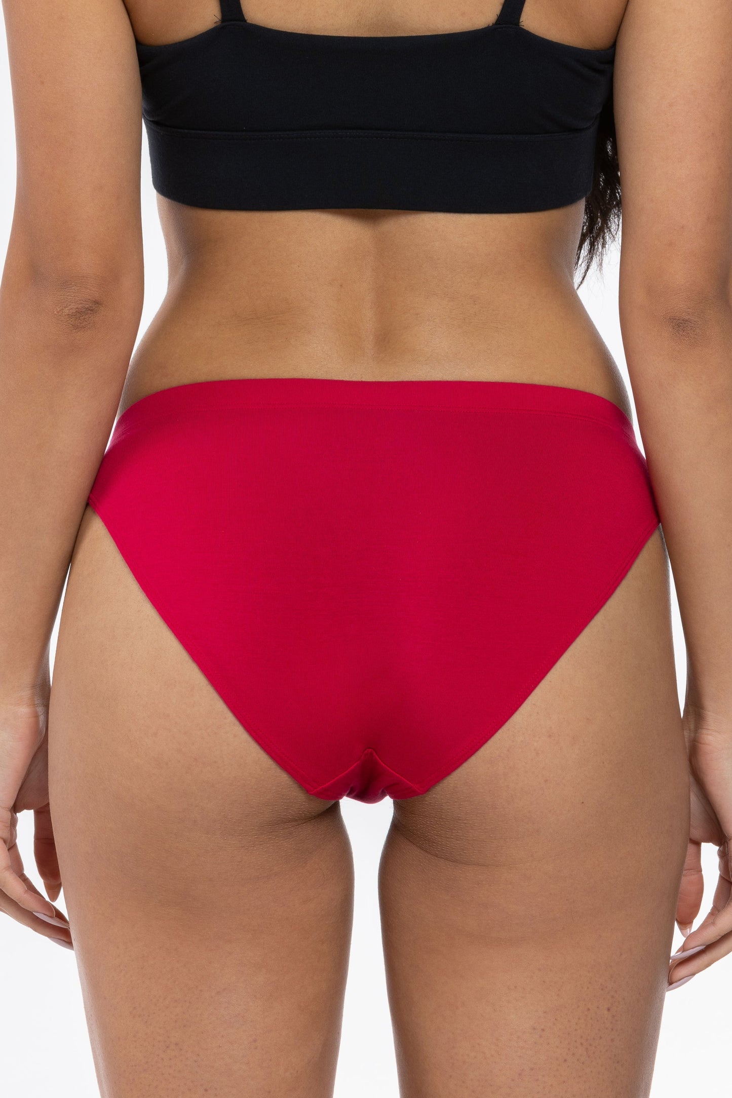 The Red Velvet | Dark Red Modal Bikini Underwear