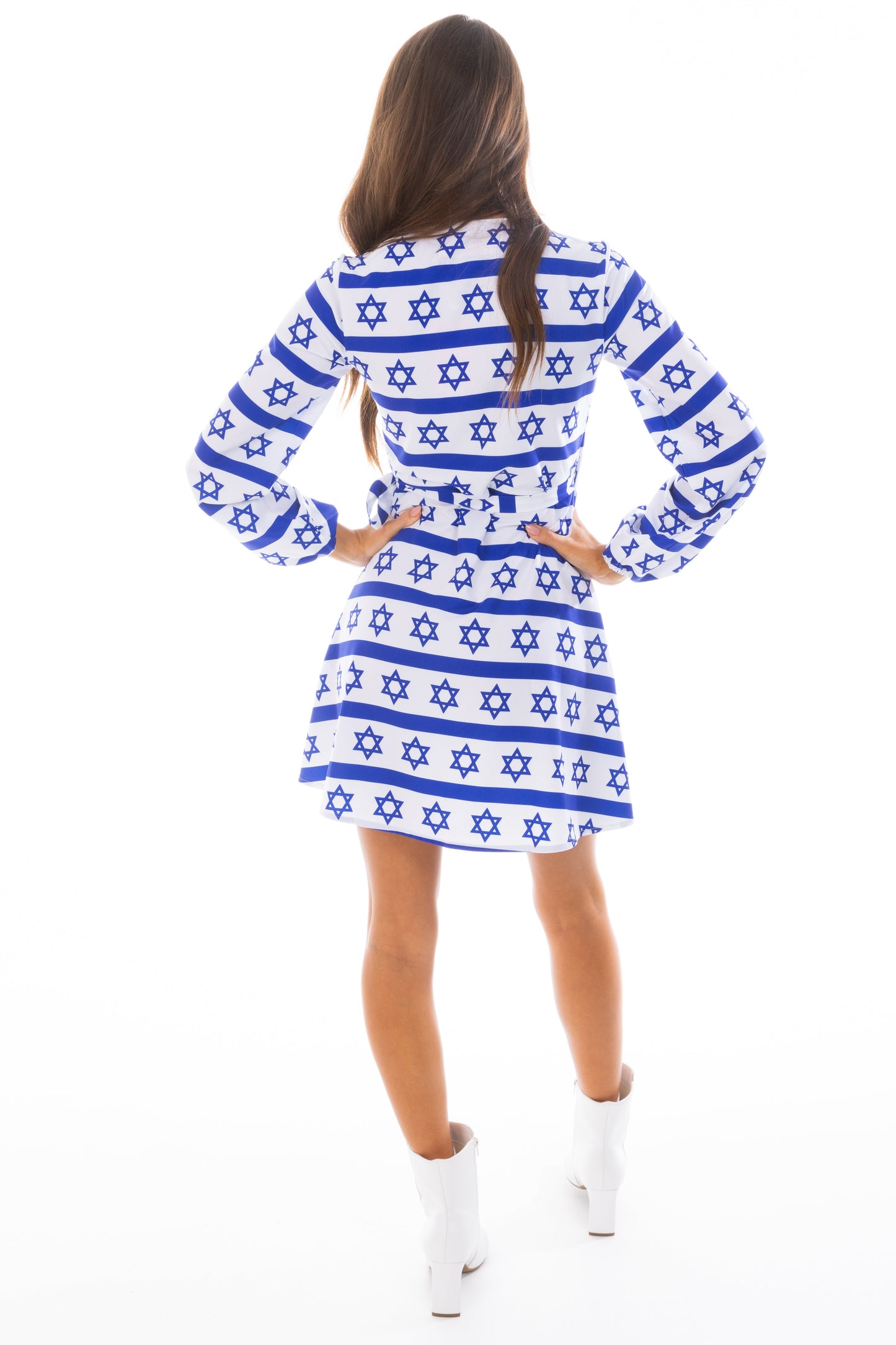 The Rock Star of David | Hanukkah Wrap Dress