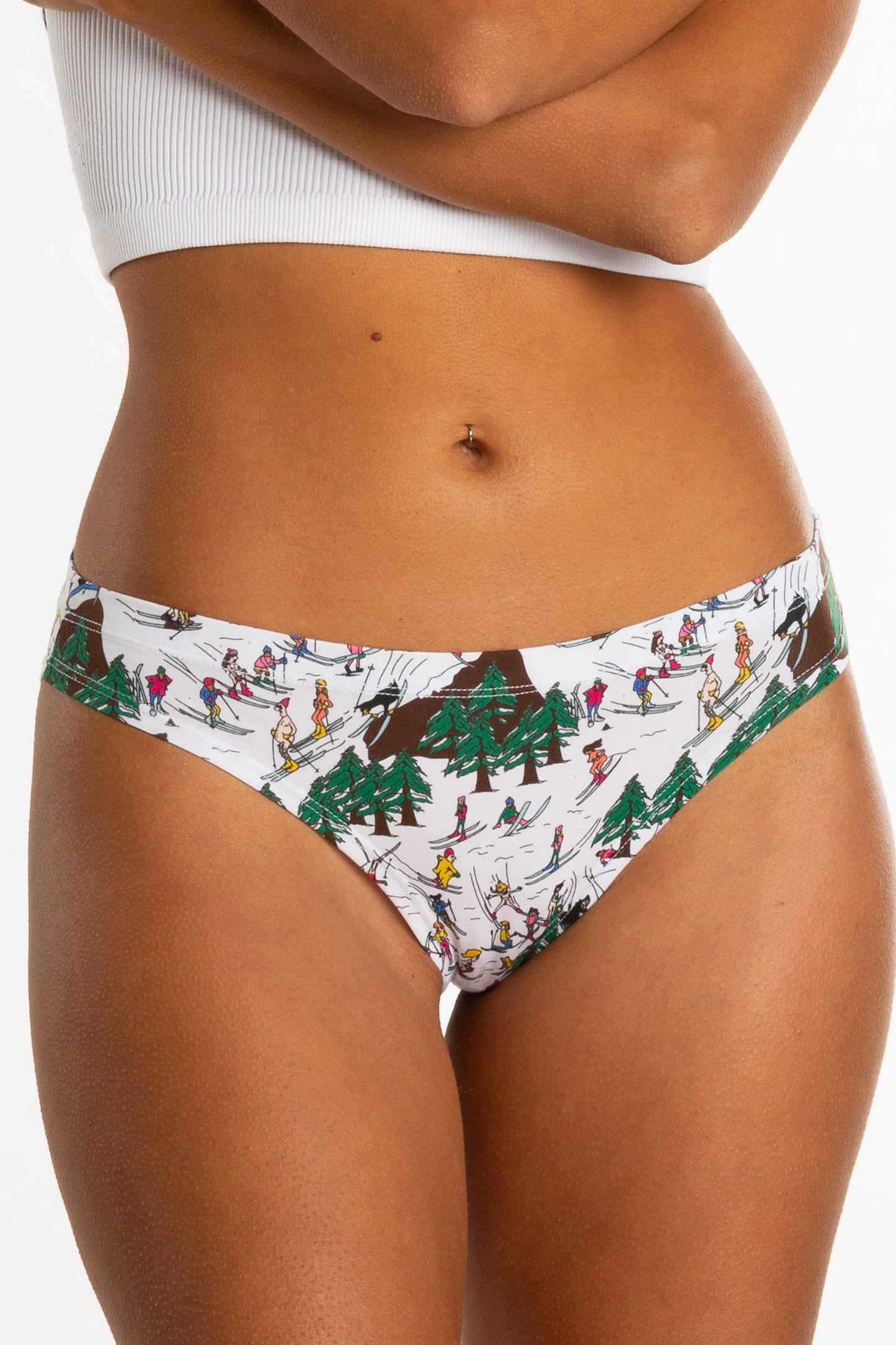 The Rosy Cheeks | Skier Bikini Underwear