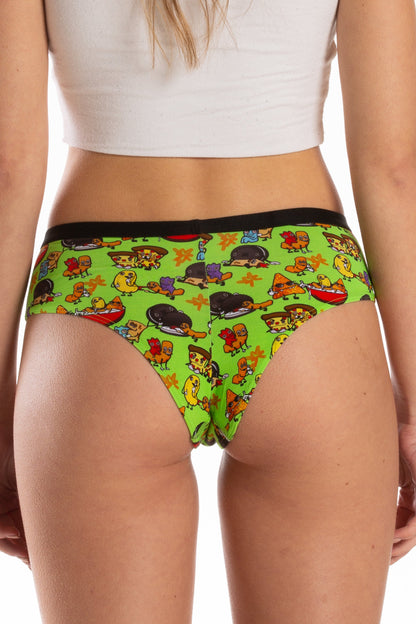 The Snackhanalia | Junk Food Cheeky Underwear