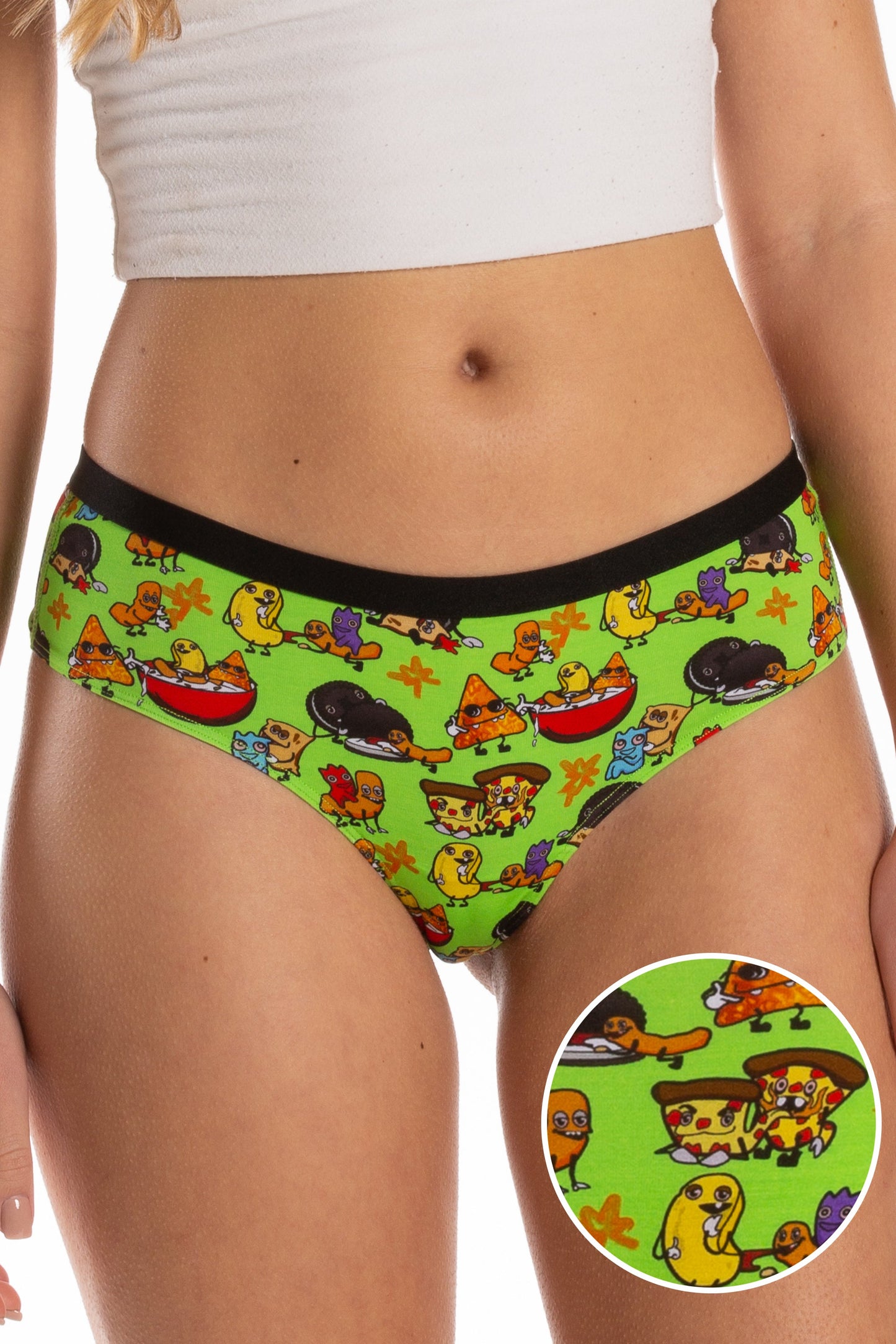 The Snackhanalia | Junk Food Cheeky Underwear